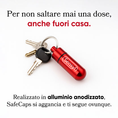Portachiavi SafeCaps™ OMAGGIO